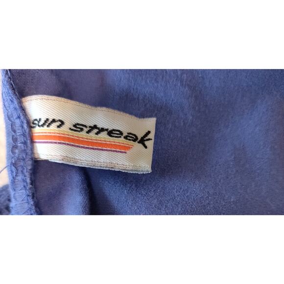 Periwinkle Blue Lace Swimsuit 1 Piece & Bikini ALL IN ONE! Vintage 90s SIZE 10 - Picture 12 of 12